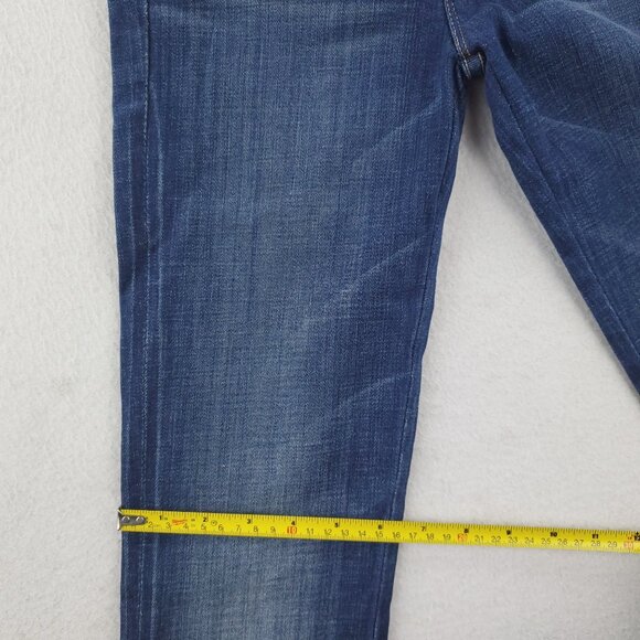 7 For All Mankind Jeans Jiselle Phenomenal Flare USA Women's "25" 28x34 NWT - Picture 9 of 12